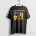 Premium My Temper Is Shorter Than My Dads Hair Yall Leave Me Alone Meme T-Shirts, Hoodie, Sweatshirt | RetroVerseTees.com