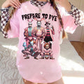 Prepare To Dye K*ller Easter Chibi Shirt, Retro Easter Horror Movie Shirt, Happy Easter Day Shirt, Easter Peep Shirt...