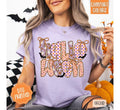 Preppy Halloween Comfort Colors, Trendy Women's Holiday Tshirt Hoodie, Sweatshirt | RetroVerseTees.com