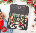 Preppy Merry Christmas Comfort Colors, Trendy Women's Holiday Tshirt style 02 Hoodie, Sweatshirt | RetroVerseTees.com