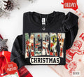 Preppy Merry Christmas Sweatshirt, Trendy Women's Holiday Crewneck style 02 T-Shirts, Hoodie | RetroVerseTees.com