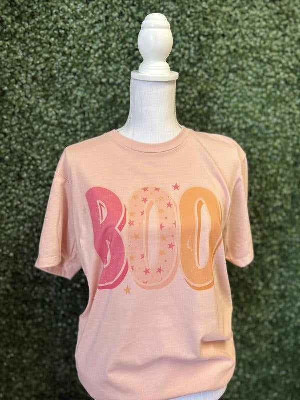 Preppy Pink Boo Tee Hoodie, Sweatshirt | RetroVerseTees.com