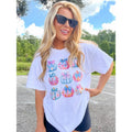 Preppy Pumpkin Graphic Top T-Shirts, Hoodie, Sweatshirt | RetroVerseTees.com