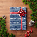 President Donald Trump Forever Blue Christmas Wrapping Paper T-Shirts, Hoodie, Sweatshirt | RetroVerseTees.com