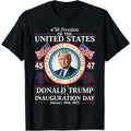 President Donald Trump Inauguration Day 2025 Memorabilia T-Shirt Made in USA Hoodie, Sweatshirt | RetroVerseTees.com
