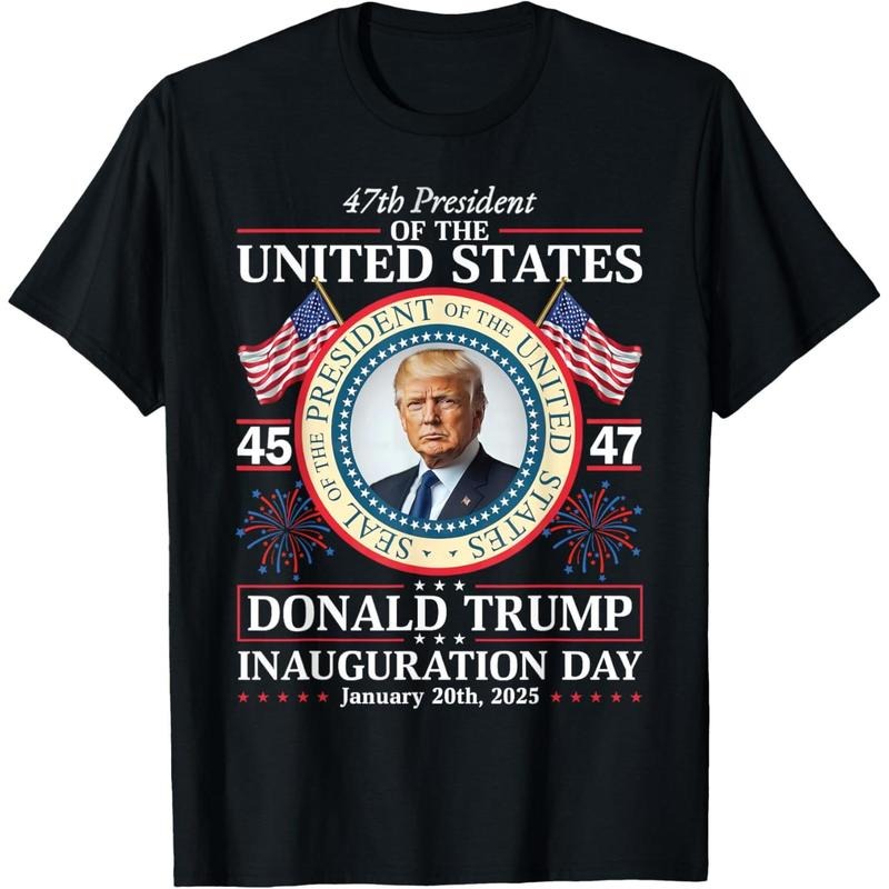 President Donald Trump Inauguration Day 2025 Memorabilia T-Shirt Made in USA Hoodie, Sweatshirt | RetroVerseTees.com