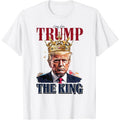 President Donald Trump Long Live TNF King Tee - King Trump T-Shirt style 02 Hoodie, Sweatshirt | RetroVerseTees.com