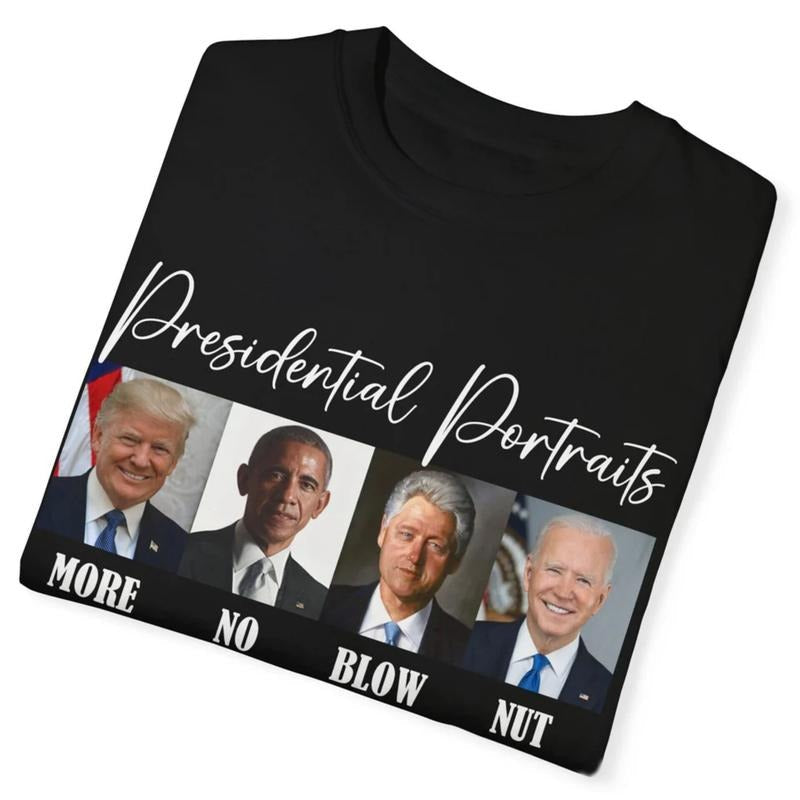 Presidential Portraits Shirt | Donald Trump Homage Shirt | Donald Trump Fan Tees Hoodie, Sweatshirt | RetroVerseTees.com