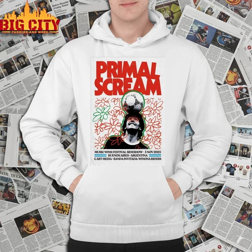 Primal Scream Buenos Aires Event On Nov 3 2025 Poster shirt