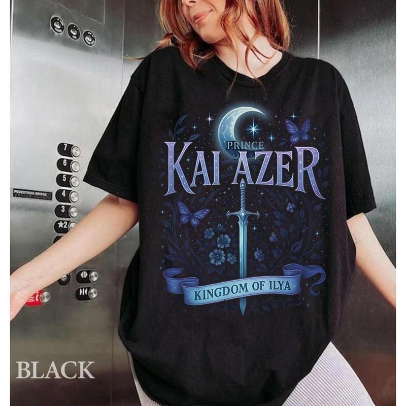 Prince Kai Azer Comfort Color T-Shirt, Kingdom Of Ilya T-Shirt, Powerless Series Shirt, Kai And Paedyn Fan, Romantasy...