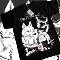 Princess Mononoke T-Shirt S-4XL Hayao Miyazaki Studio Ghibli Gift Black Shirt Tshirt S-4XL Hoodie, Sweatshirt