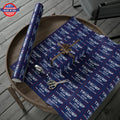 Pro Trump 2024 Save American Again Christmas Wrapping Paper Blue T-Shirts, Hoodie, Sweatshirt | RetroVerseTees.com