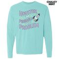 Probably The Problem Long Sleeve Comfort Colors T-Shirt 'NLB' Hoodie, Sweatshirt | RetroVerseTees.com