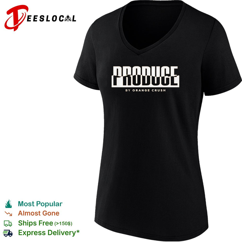 Produce by Orange Crush Soda Brand shirt