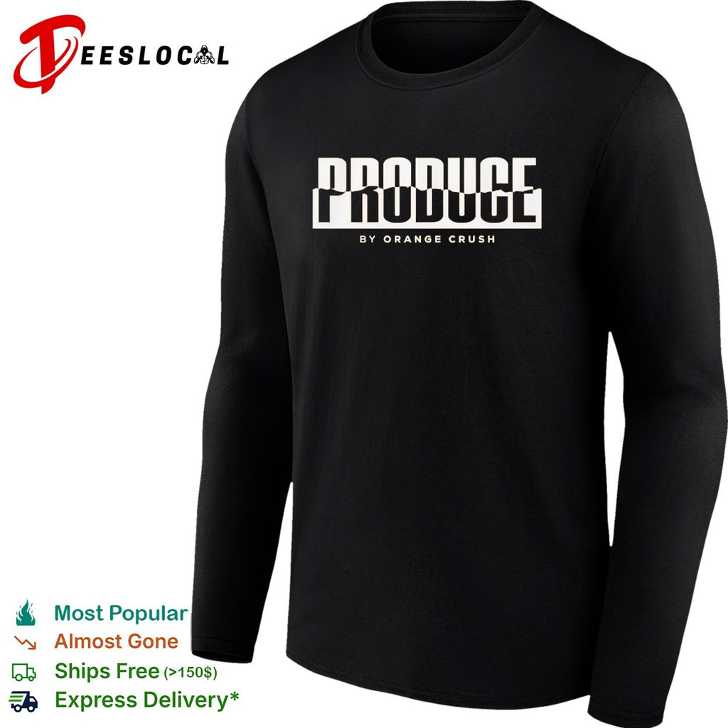 Produce by Orange Crush Soda Brand shirt