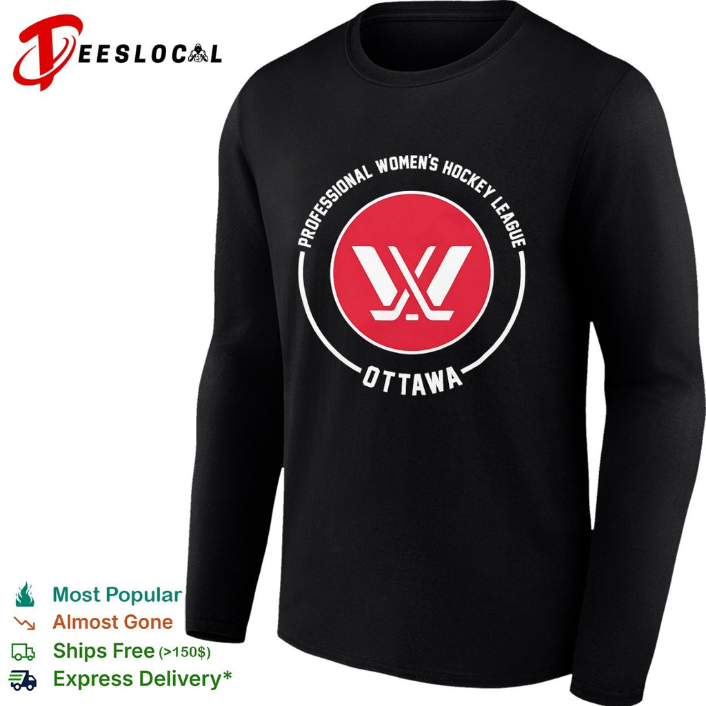 Professional Women’s Hockey League Ottawa Logo shirt