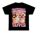 Professional Yapper Shirt, Funny cat tee, Cute graphic tees Classic Cotton Hoodie, Sweatshirt | RetroVerseTees.com