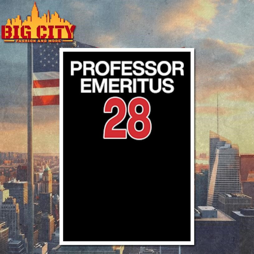 Professor Emeritus 28 Kyle Hendricks shirt