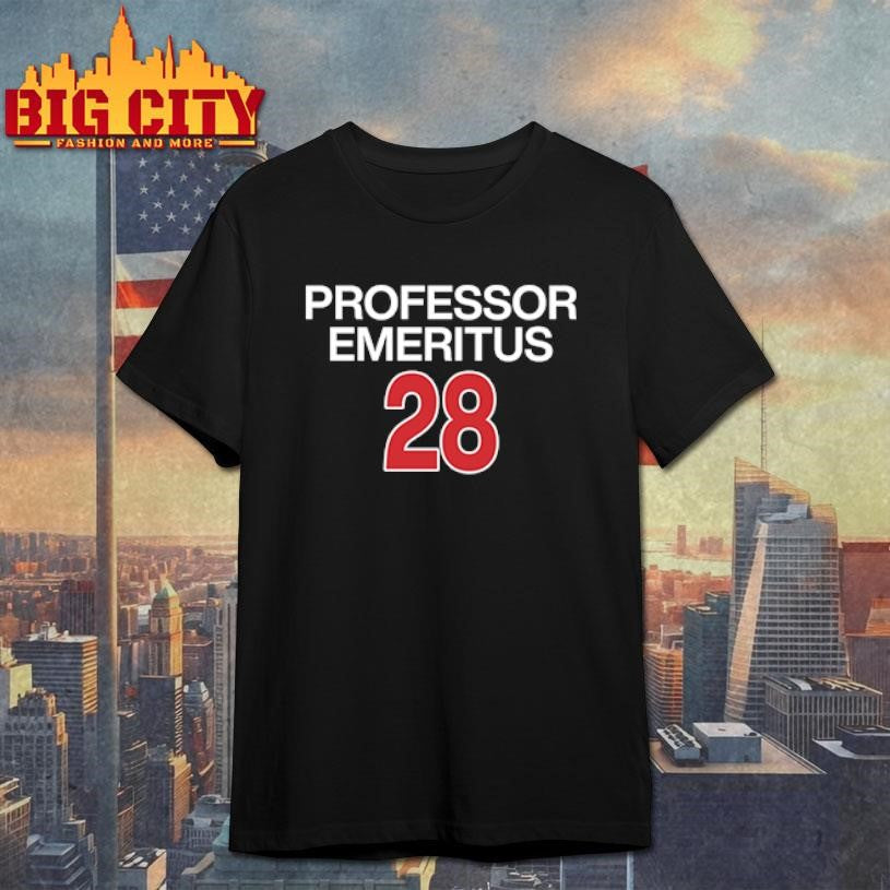 Professor Emeritus 28 Kyle Hendricks shirt
