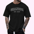 Promoted To Grandpa Est 2025 Soon To Be Grandpa Gifts Poppop T-Shirt | Unisex Cotton Tee, Top Menswear Hoodie, Sweatshirt