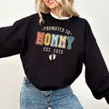 Promoted to Mommy 2025 Pregnancy Announcement Mom Est 2025 Sweatshirt,  New Mama Outfit, Pregnancy Announcement, Mothers...