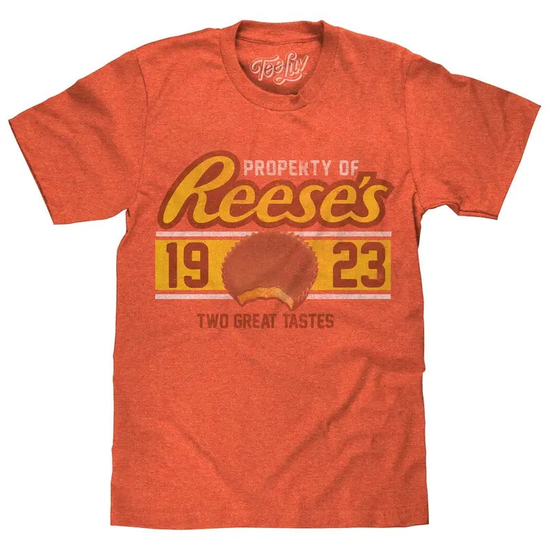 Property of Reese's T-Shirt - Orange Hoodie, Sweatshirt | RetroVerseTees.com