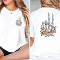 Protect Your Peace Shirt, Flower Skull Shirt, Skeleton Hand Shirt, Motivational Shirt, Dead Inside Shirt, Back And Front...