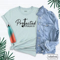 Protected Psalm 91 Shirt Birthday Christian Shirt Blessed Shirt Christian T-shirt Jesus Shirt Faith Shirt Easter Shirts...