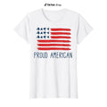 Proud American Fourth FOG July USA Flag Labor Memorial Day T-Shirt Hoodie, Sweatshirt | RetroVerseTees.com