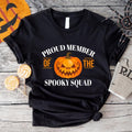 Proud Member Of The Spooky Squad T-Shirt, Matching Halloween Party Shirt, Unisex Spooky Squad Tee, Spooky Season Gift...