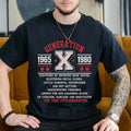 Proud Members Of Gen X New Shirt, Raised On Hose Water And Neglect, Funny Saying Sarcasm Quotes Tee, Unisex Shirt, Casual...