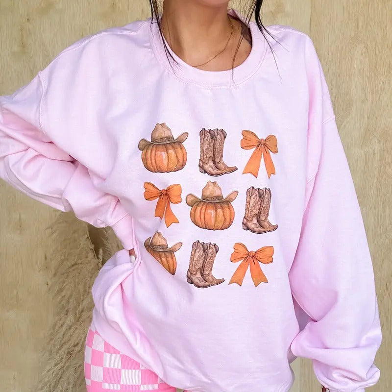 Pumpkin Boots Graphic Top T-Shirts, Hoodie, Sweatshirt | RetroVerseTees.com