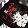 Pumpkin Night Manga T-Shirt & Sweatshirt, Horror Naoko Kirino Graphic Tee, Anime Manga Lover Gifts Ball Cotton Hoodie