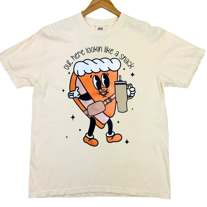 Pumpkin Pie Snack Comfort Colors T-Shirt Hoodie, Sweatshirt | RetroVerseTees.com