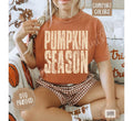 Pumpkin Season Comfort Colors, Trendy Women's Fall Tshirt Hoodie, Sweatshirt | RetroVerseTees.com