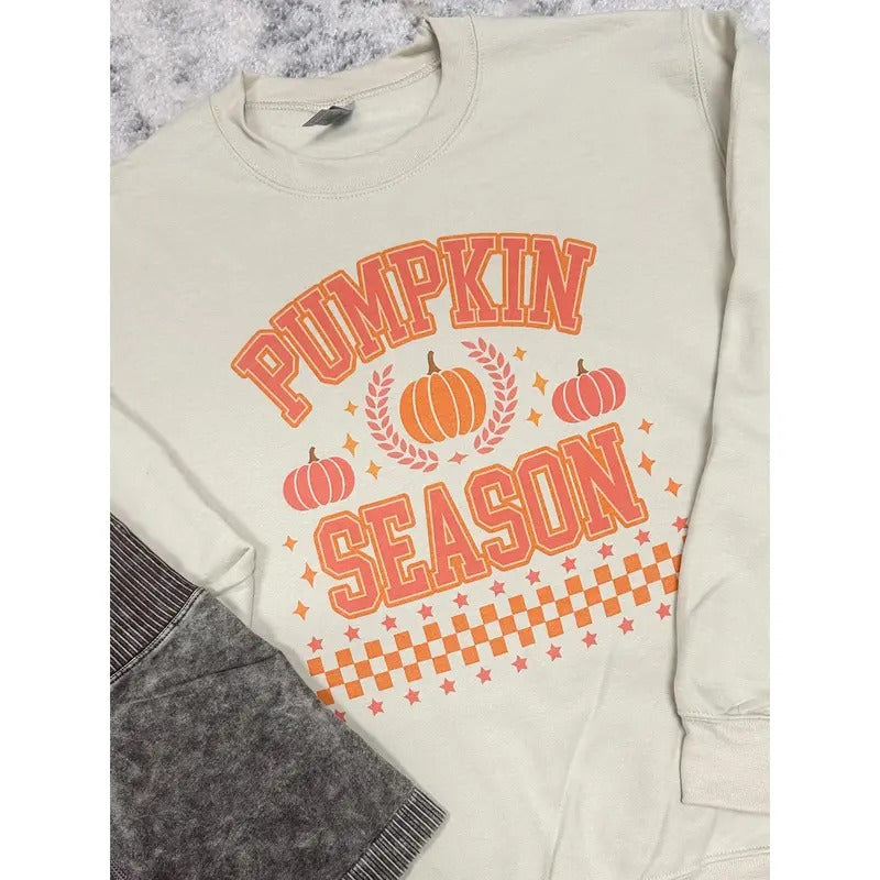 Pumpkin Season Graphic Top T-Shirts, Hoodie, Sweatshirt | RetroVerseTees.com
