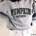 Pumpkin Season Retro Black Letters Halloween Classic Unisex Sweatshirt T-Shirts, Hoodie | RetroVerseTees.com