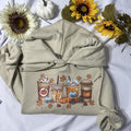 Pumpkin Spice Coffee Hoodie, Thanksgiving hoodie; Christmas hoodie T-Shirts, Sweatshirt | RetroVerseTees.com