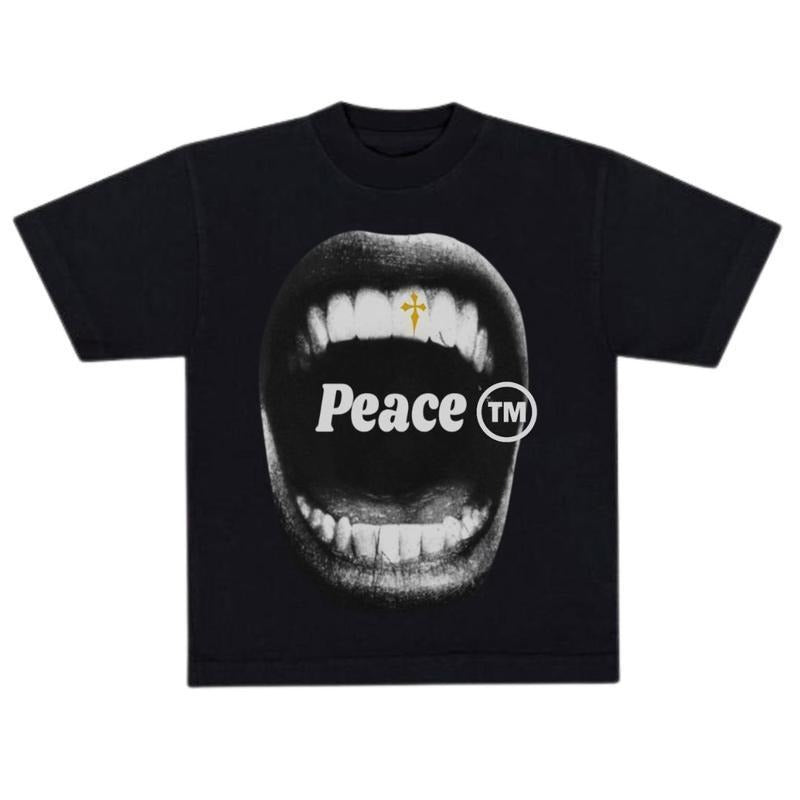 Purpoz Peace T-Shirt - Cotton Shirt - Streetwear - S to 4XL - Multiple color Hoodie, Sweatshirt | RetroVerseTees.com