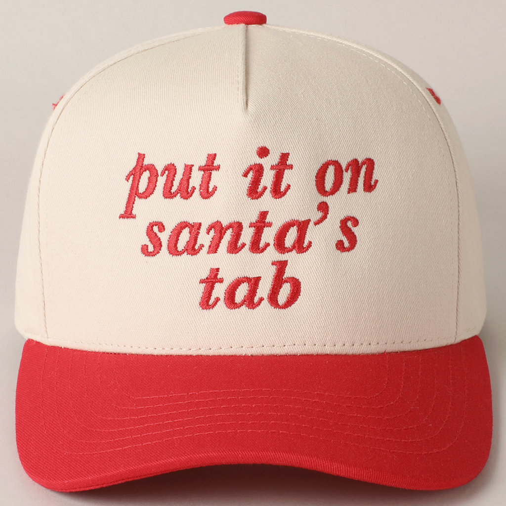 Put It On Santa's Tab Trucker Hat T-Shirts, Hoodie, Sweatshirt | RetroVerseTees.com (Image 1)