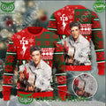 Elvis Presley Christmas Color TCB 3D Ugly Sweater