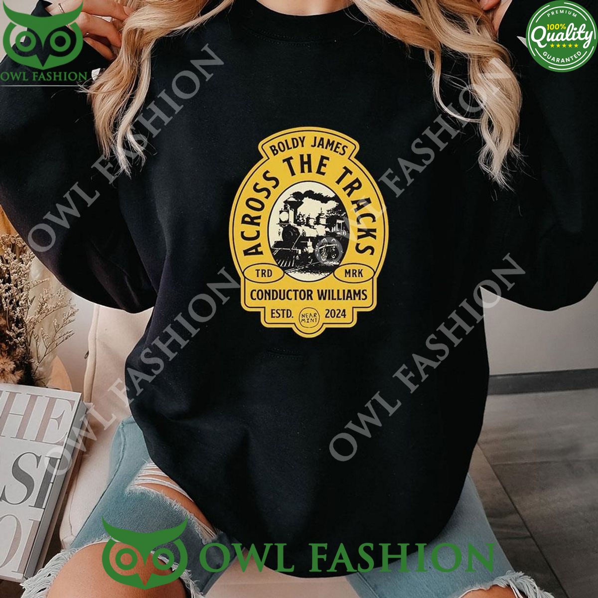 Boldy James Across The Tracks Conductor Williams Estd 2024 Shirt