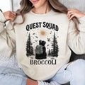 Quest Fantasy Squad Broccoli Funny Cat, Fourth Wing Shirt, Basgiath War College, Violet Sorrengail, Dragon Rider Shirt,...