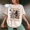 Quest Squad Broccoli Official Mascot Tee, Onyx Storm Shirt, Fourth Wing, Ridoc Romantasy Fan Shirt, Dragon Rider, Bookish...