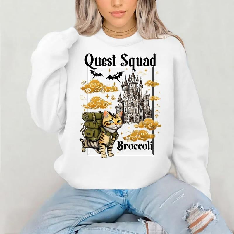 Quest Squad Broccoli Shirt, Onyx Storm Shirt, Fourth Wing, Xaden Riorson, Ridoc Romantasy Fan Shirt, Dragon Rider,...