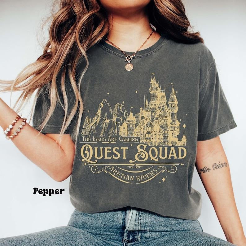 Quest Squad Dragon Riders Shirt, Quest Squad Onyx Storm Shirt, Riorson House Tee, Fantasy Reader Gift, Basgiath War...