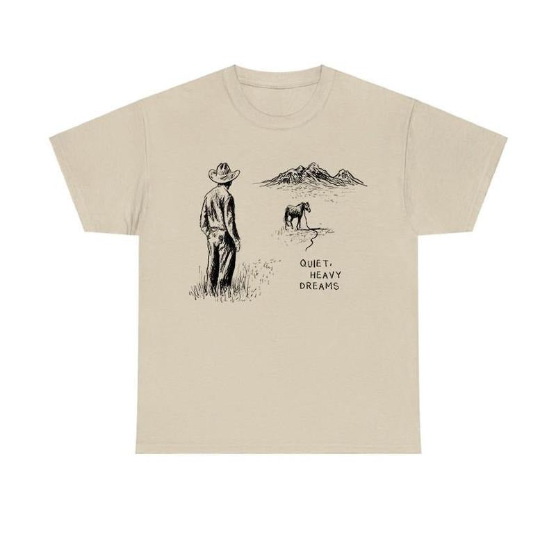 Quiet Heavy Dreams Album Unisex Shirt, Country Music Shirt Gift for men and women Hoodie, Sweatshirt | RetroVerseTees.com