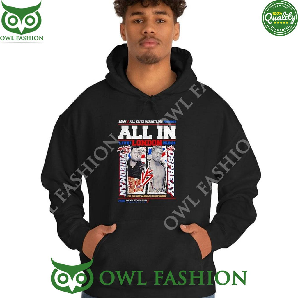Aew Presents All In London 2024 Maxwell Jacob Vs Will Ospreay Shirt