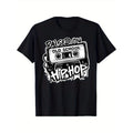 RAISED ON OLD SCHOOL HIP HOP Anniversary Cassette Graffiti T-Shirt All-Season Family T-shirt Made in USA Hoodie, Sweatshirt