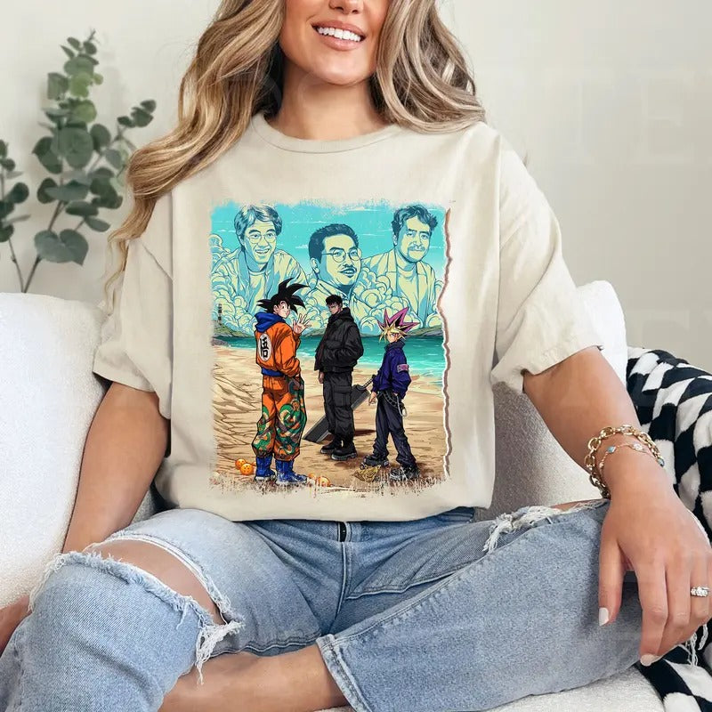 RIP Authors Anime Tshirt Crewneck Hoodie Comfort Cotton Sweatshirt | RetroVerseTees.com